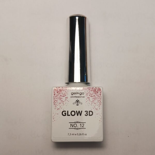 Lakier hybrydowy gel&go Glow 3D 12