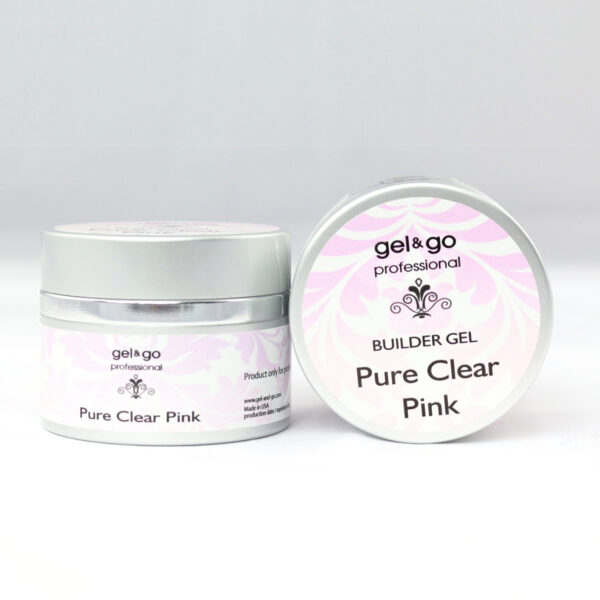 gel&go professional Pure Clear Pink - żel jednofazowy