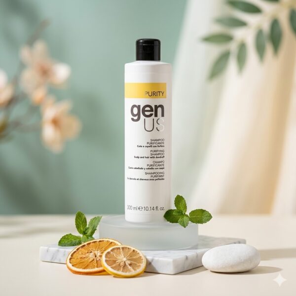 GENUS PURITY PURIFYING SHAMPOO – Specjalistyczny Szampon Oczyszczający Przeciw Łupieżowi (300 ml)