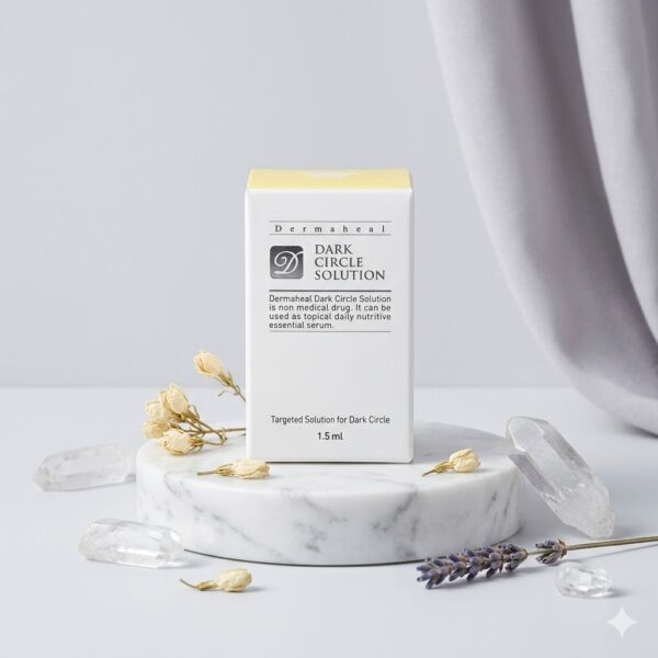 DERMAHEAL DARK CIRCLE SOLUTION – Rozświetlający Koktajl pod Oczy (1,5 ml)