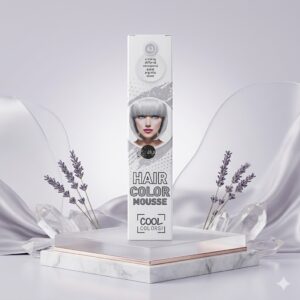 63 élysée COOL COLORS #63 SREBRNY – Metaliczna Pianka Tonująca (75 ml)