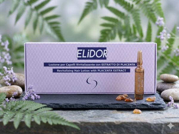 PLACENT ACTIV – ELIDOR Revitalizing Hair Lotion with Placenta Extract 6ml
