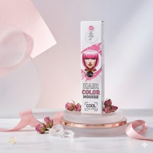 róż élysée COOL COLORS #49 RÓŻ – Odświeżająca Pianka Koloryzująca (75 ml)