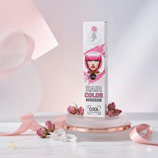 élysée COOL COLORS #49 RÓŻ – Odświeżająca Pianka Koloryzująca (75 ml)