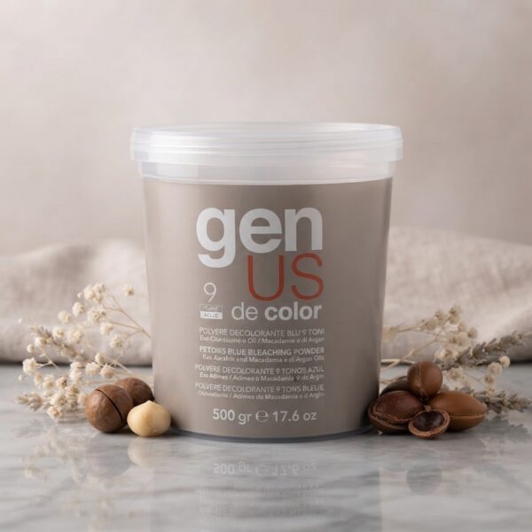 GenUs De Color Blue 9 Toni Niebieski Proszek Rozjaśniający 500g
