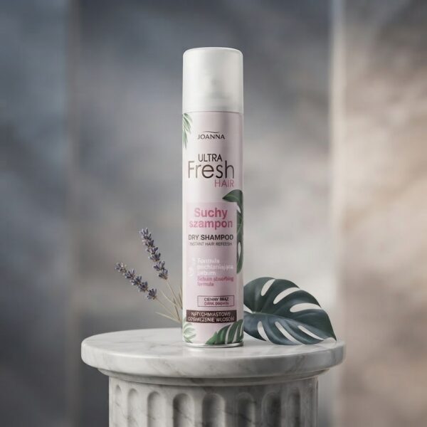 Joanna Ultra Fresh Hair Suchy Szampon do Włosów Ciemnych (200ml)