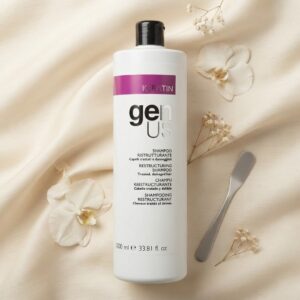 GenUs Keratin Restructuring Shampoo – Szampon odbudowujący do włosów zniszczonych i farbowanych 1000 ml