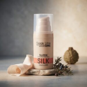 Stosowana Linia Profesjonalna Repair & Shine Silk – Jedwab do włosów z proteinami jedwabiu (Poj: 30 ml)