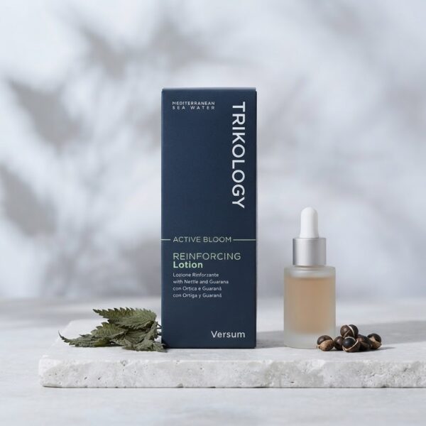 Versum Trikology Active Bloom Reinforcing Lotion Wzmacniający Lotion do Skóry Głowy i Włosów ze Skłonnością do Wypadania 90 ml