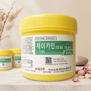 J-CAIN Cream 15.6% – Profesjonalny Krem Znieczulający do Zabiegów Medycyny Estetycznej i Kosmetologii (250 g)